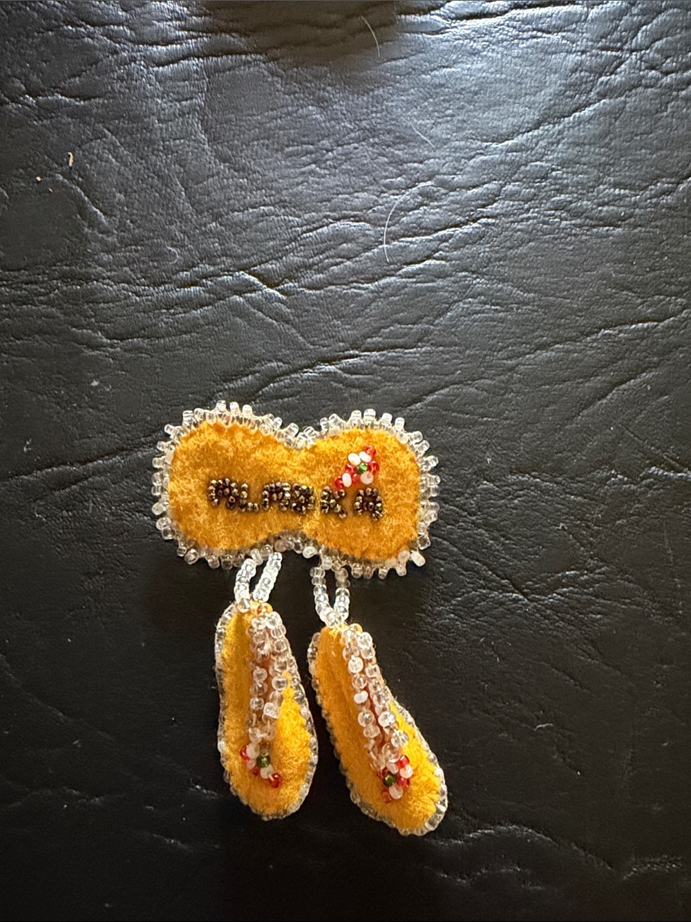 Vintage souvenir, pen, brooch Decorative Felt Accessory